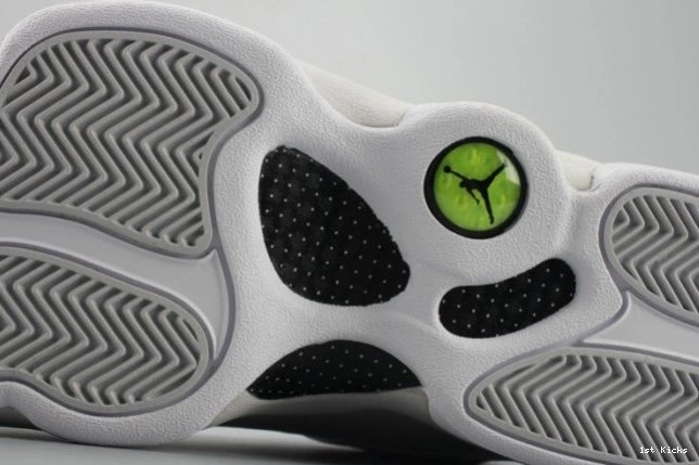 1st Kicks 310810-100 mens 13 Air white Money Jordan LowPure 0722